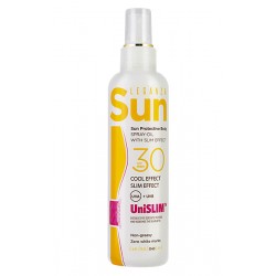 Слънцезащитен спрей-олио за тяло с отслабващ ефект SPF30 Leganza Sun – Rosa Impex